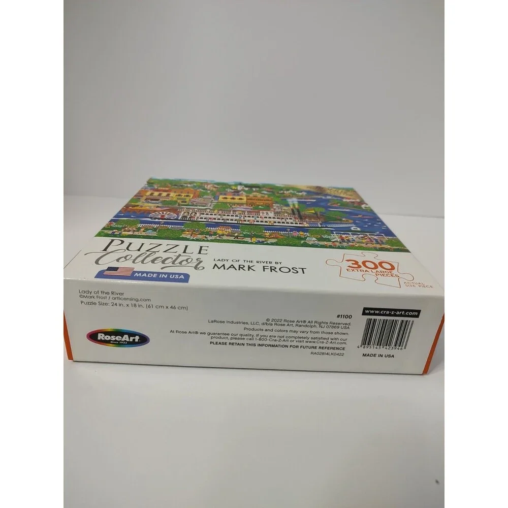 Puzzle Collector Lady of the River by Mark Frost 300 Piece Puzzle Factory Sealed